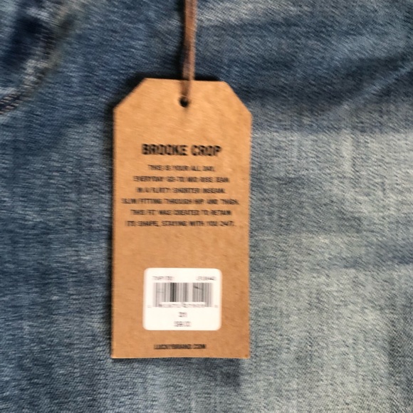 Lucky Brand Brooke crop size 12 with a 31” waist - Picture 6 of 8